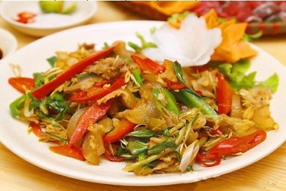 Bò xào sả ớt
