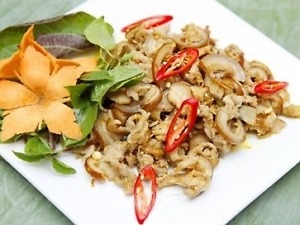 Lợn rừng xào lăn