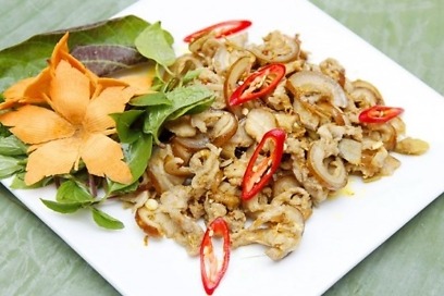 Lợn rừng xào lăn