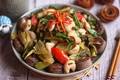 lòng xào dưa