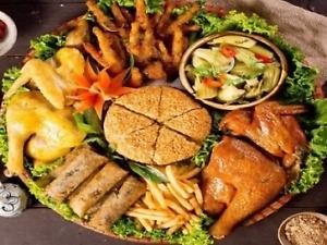 Mẹt gà 7 món