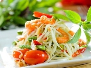 nộm đu đủ