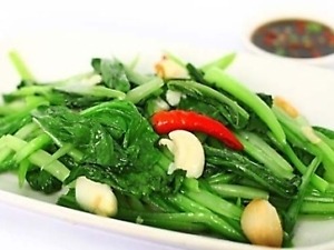 Rau cải xào tỏi　（ガーリックチンゲン菜炒め）
