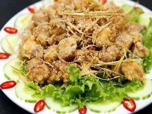 vịt rang muối
