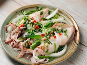 Mực hấp