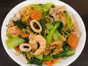 Mỳ xào hải sản