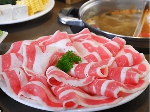 Ba chỉ bò nhúng