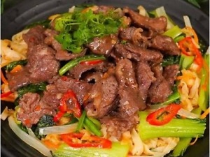Mỳ xào bò