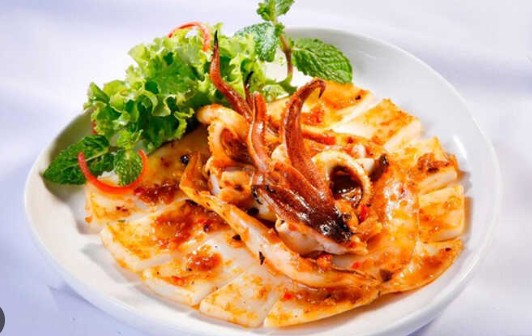 Mực nướng muối ớt