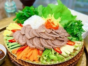 Bò cuốn cải